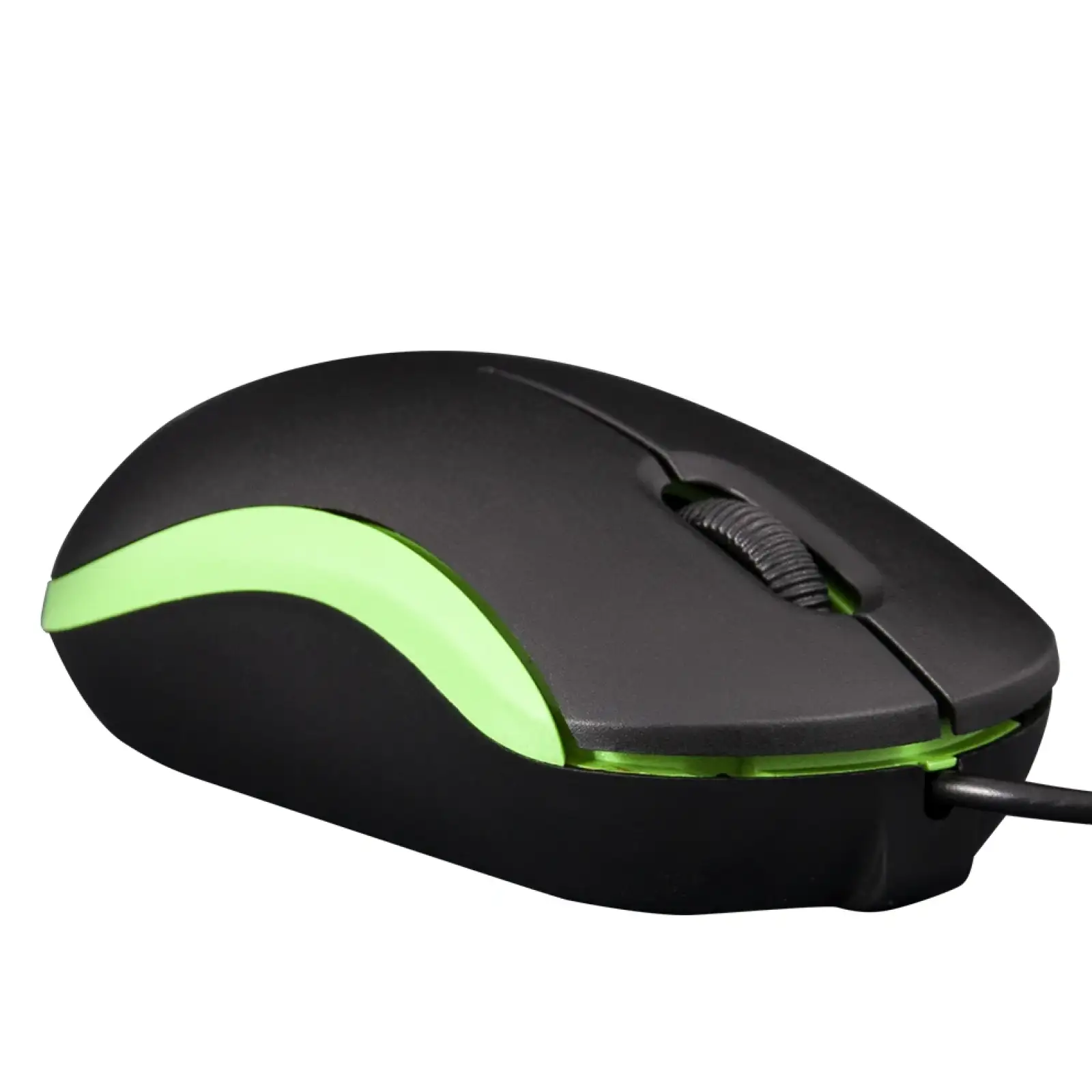 Мышь Frime FM-010 Black/Green USB, FM-010BG UA