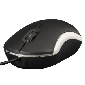 Мышь Frime FM-010 Black/White USB, FM-010BW UA