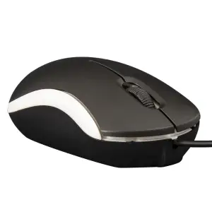 Мышь Frime FM-010 Black/White USB, FM-010BW UA