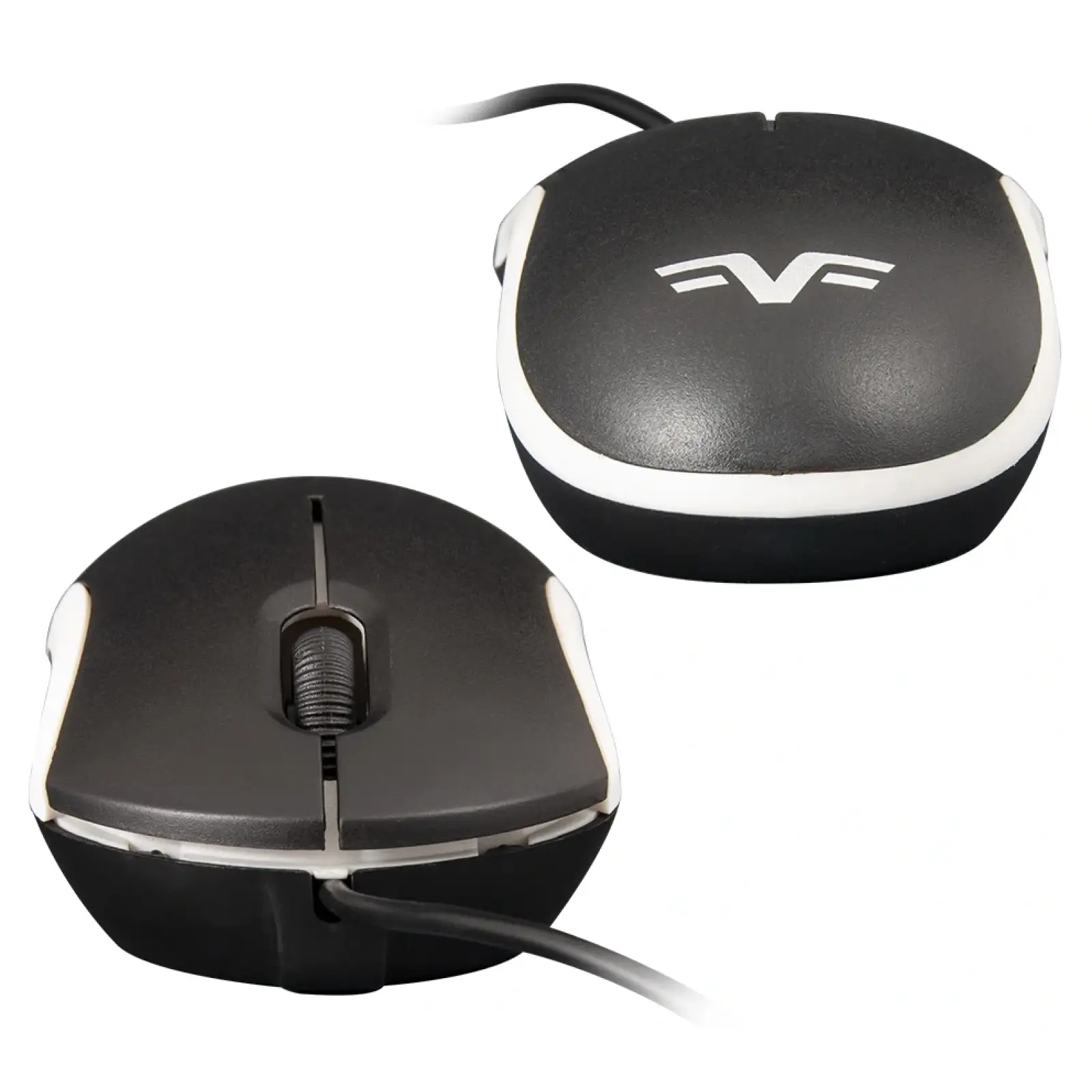 Мышь Frime FM-010 Black/White USB, FM-010BW UA