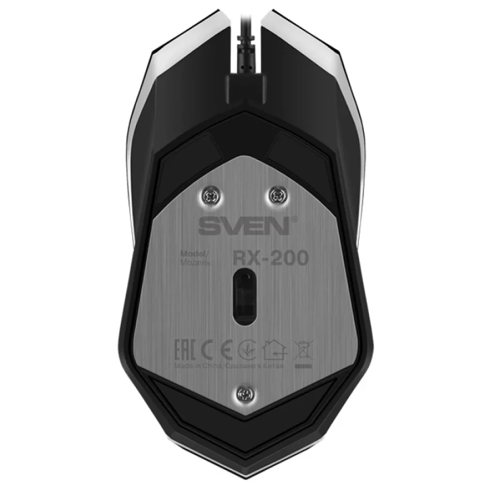 Миша Sven RX-200 Black USB, 00530096 UA