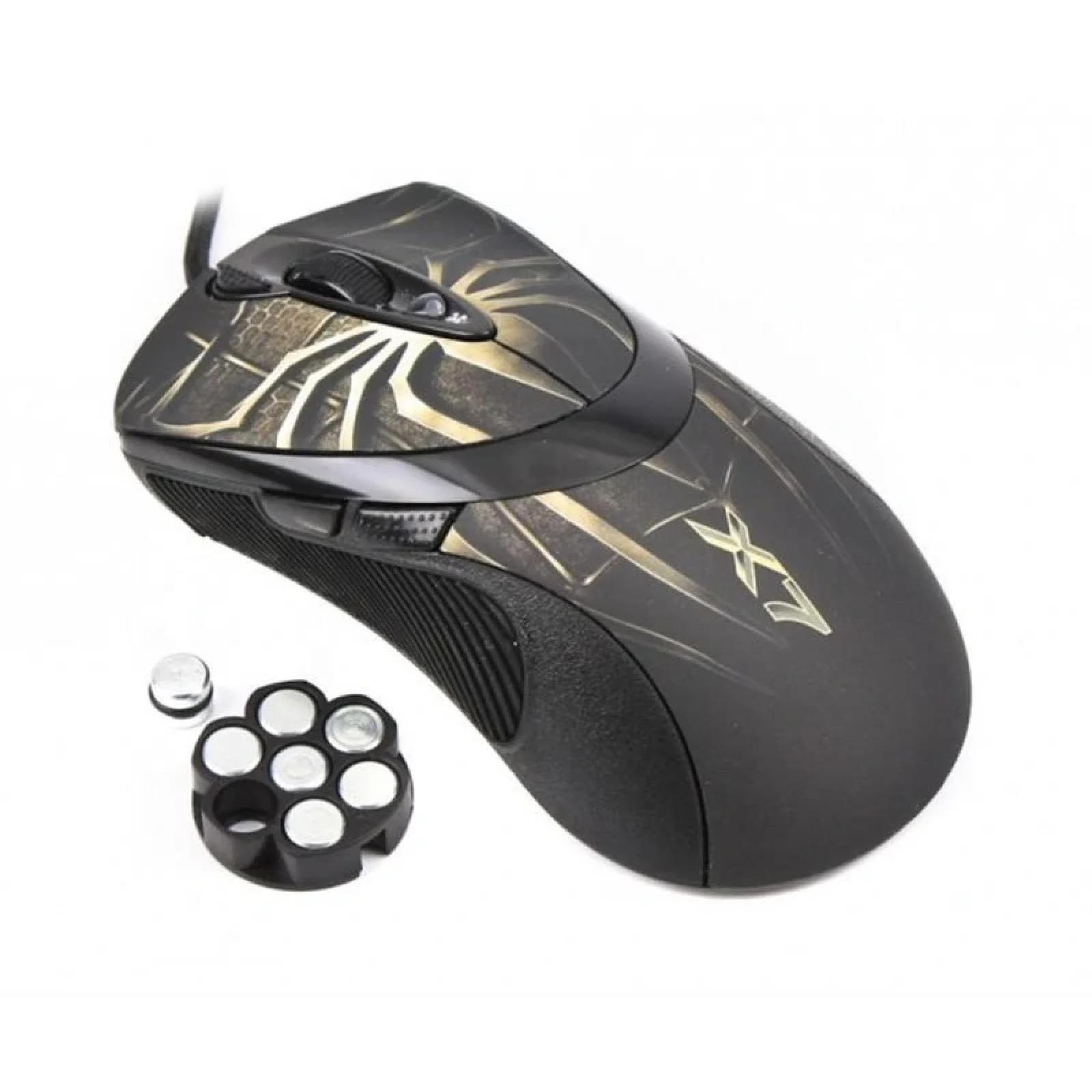 Мышь A4Tech XL-747 H Brown USB лазерная, XL-747 H USB (Brown) UA