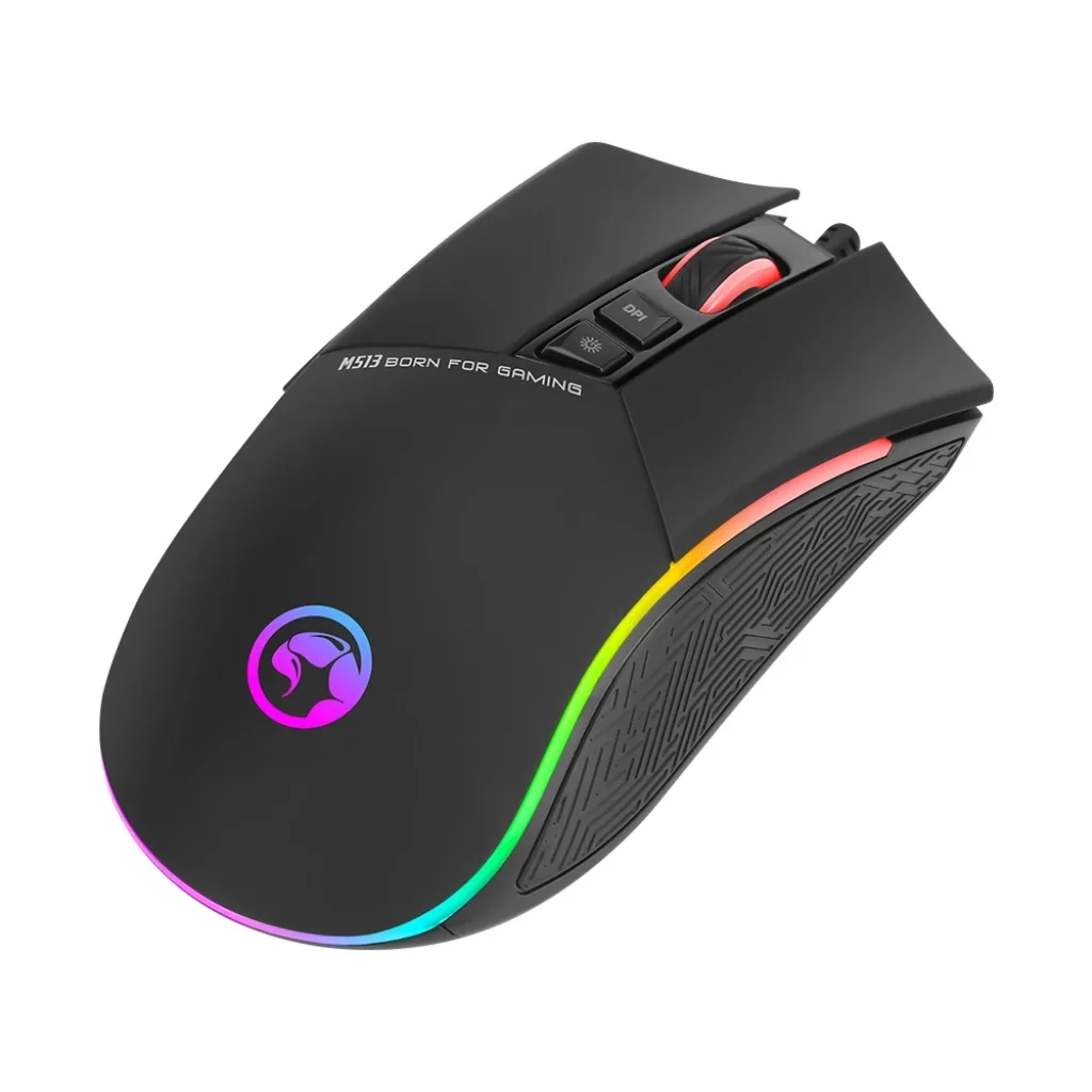 Мышь Marvo M513 RGB-LED Black USB UA