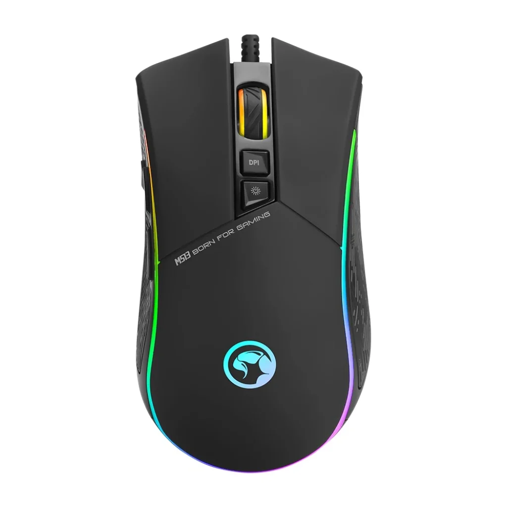Мышь Marvo M513 RGB-LED Black USB UA