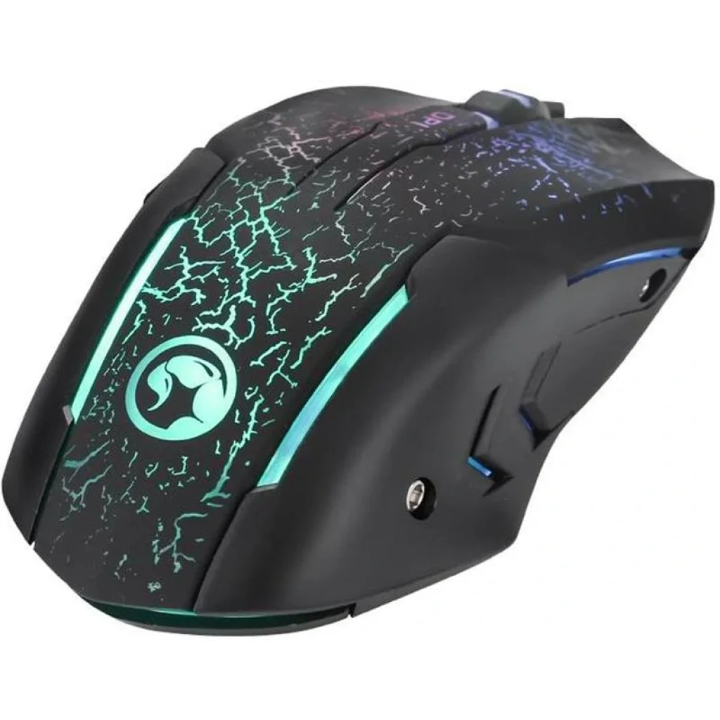 Мышь Marvo M207 7 colors-LED Black UA