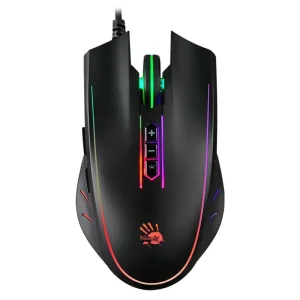 Мышь A4Tech Q81 Bloody Neon XGlide Curve Black USB, Q81 Bloody Curve UA