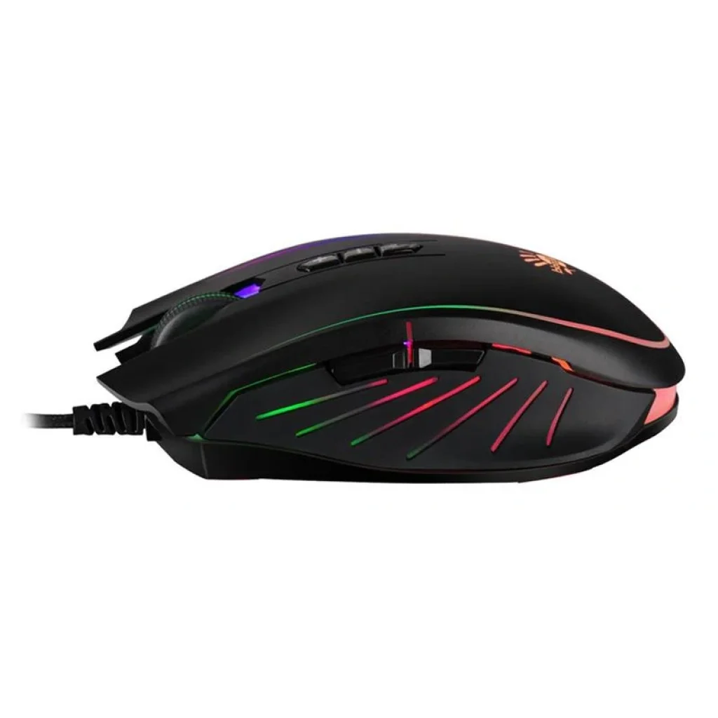 Мышь A4Tech Q81 Bloody Neon XGlide Curve Black USB, Q81 Bloody Curve UA