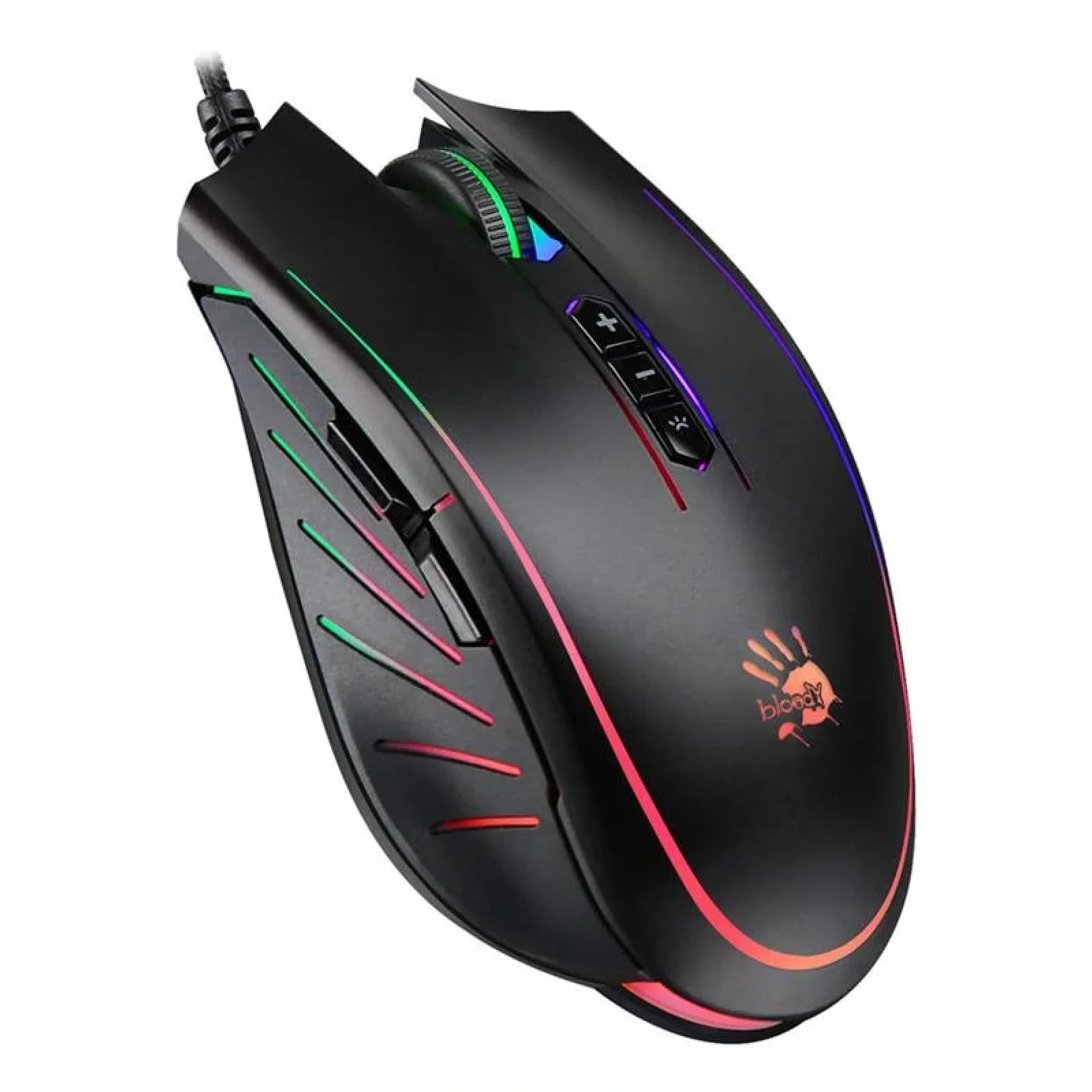 Мышь A4Tech Q81 Bloody Neon XGlide Curve Black USB, Q81 Bloody Curve UA
