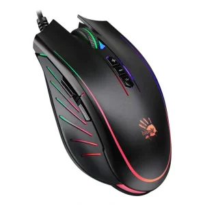 Мышь A4Tech Q81 Bloody Neon XGlide Curve Black USB, Q81 Bloody Curve UA