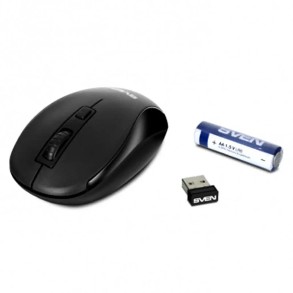 Миша бездротова Sven RX-255W Black USB, 00530098 UA
