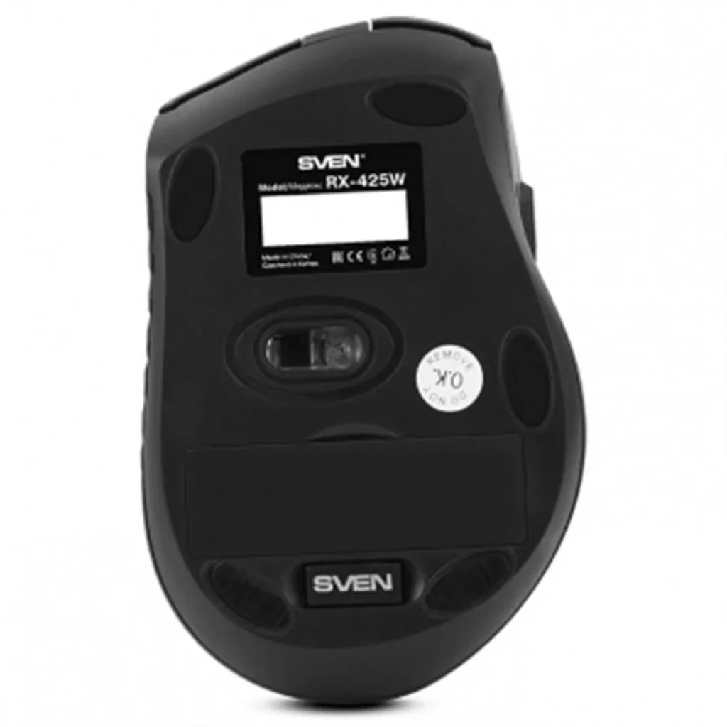 Миша бездротова Sven RX-425W Black USB, 00530106 UA