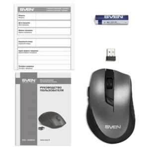 Миша бездротова Sven RX-425W Gray USB, 00530105 UA