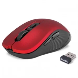 Миша бездротова Sven RX-560SW Red USB, 00530107 UA
