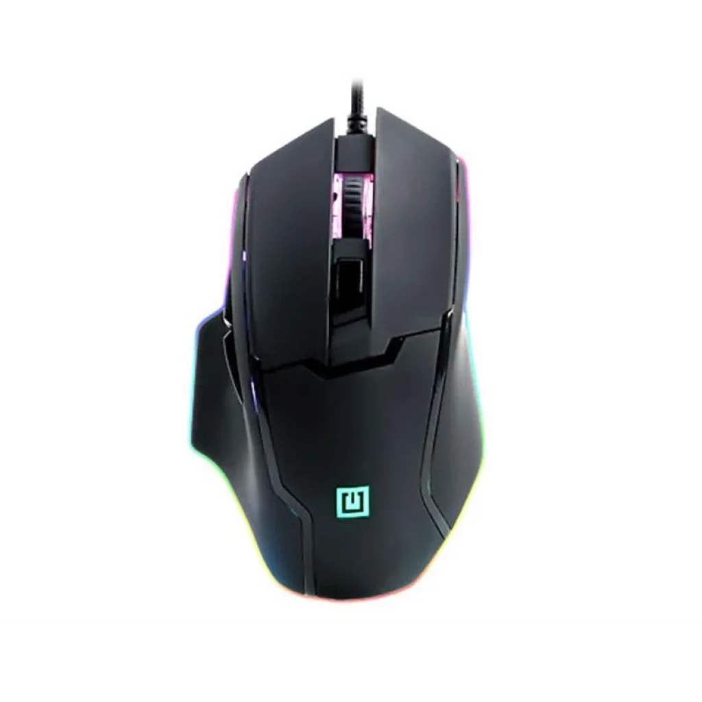 Мышь REAL-EL RM-555 Black USB, EL123200032 UA
