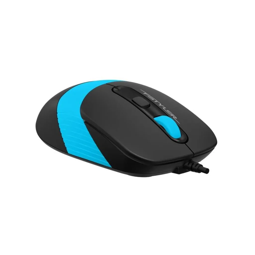 Миша A4Tech FM10S Blue/Black USB, FM10S (Blue) UA