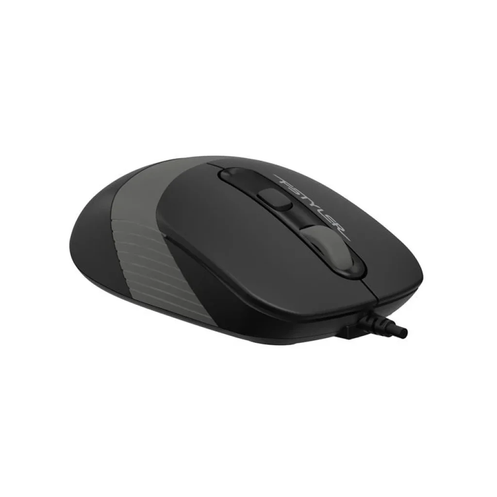 Миша A4Tech FM10S Grey/Black USB, FM10S (Grey) UA