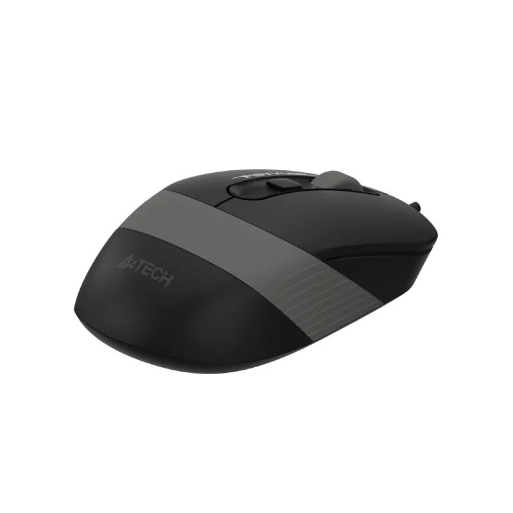 Миша A4Tech FM10S Grey/Black USB, FM10S (Grey) UA