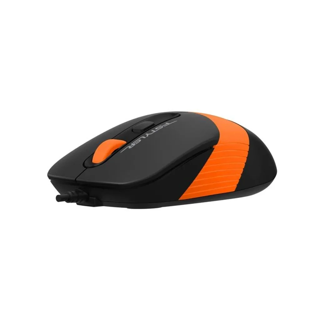 Миша A4Tech FM10S Orange/Black USB, FM10S (Orange) UA