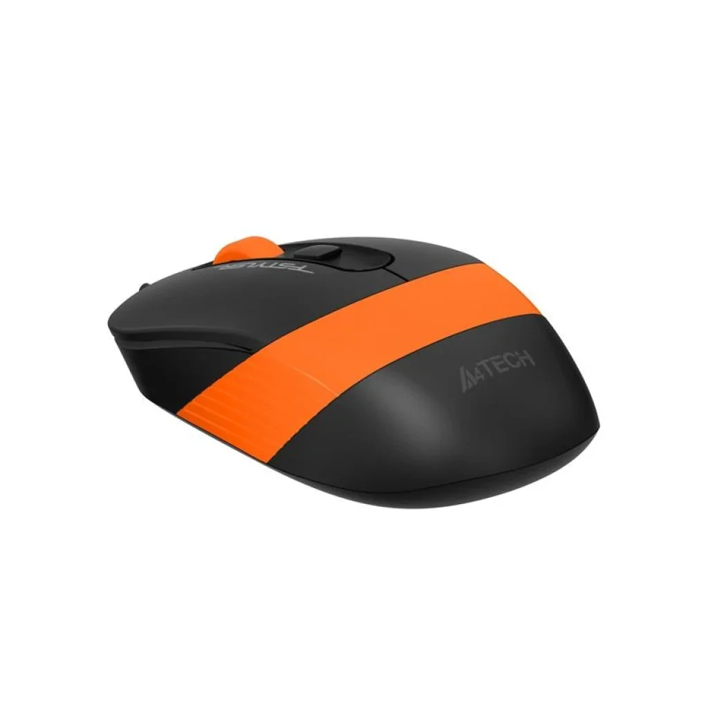 Миша A4Tech FM10S Orange/Black USB, FM10S (Orange) UA