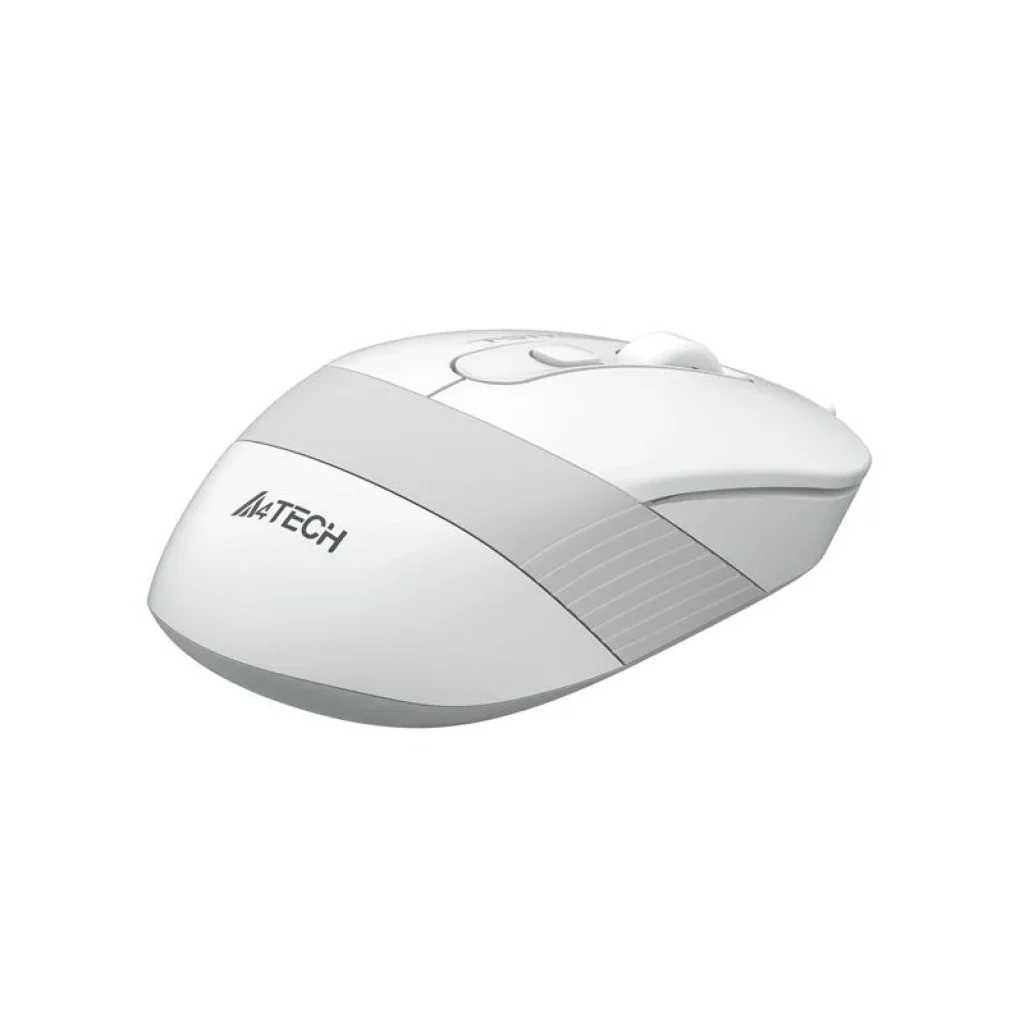 Миша A4Tech FM10S White USB, FM10S (White) UA
