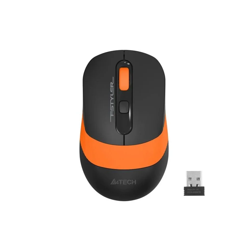 Миша бездротова A4Tech FG10S Orange/Black USB, FG10S (Orange) UA