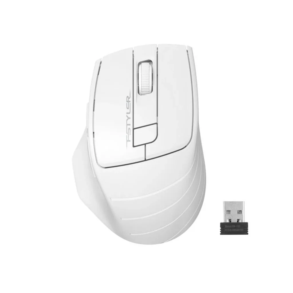 Миша бездротова A4Tech FG30S Grey/White USB, FG30S (Grey+White) UA