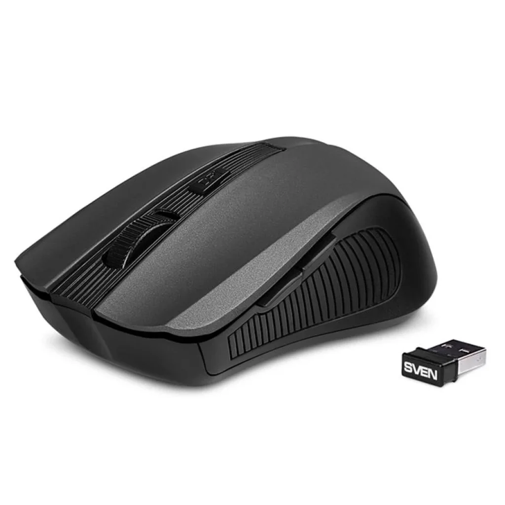 Миша бездротова Sven RX-345W Grey USB, 00530101 UA