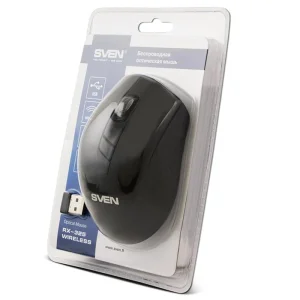 Миша бездротова Sven RX-325W Black USB, 00530100 UA