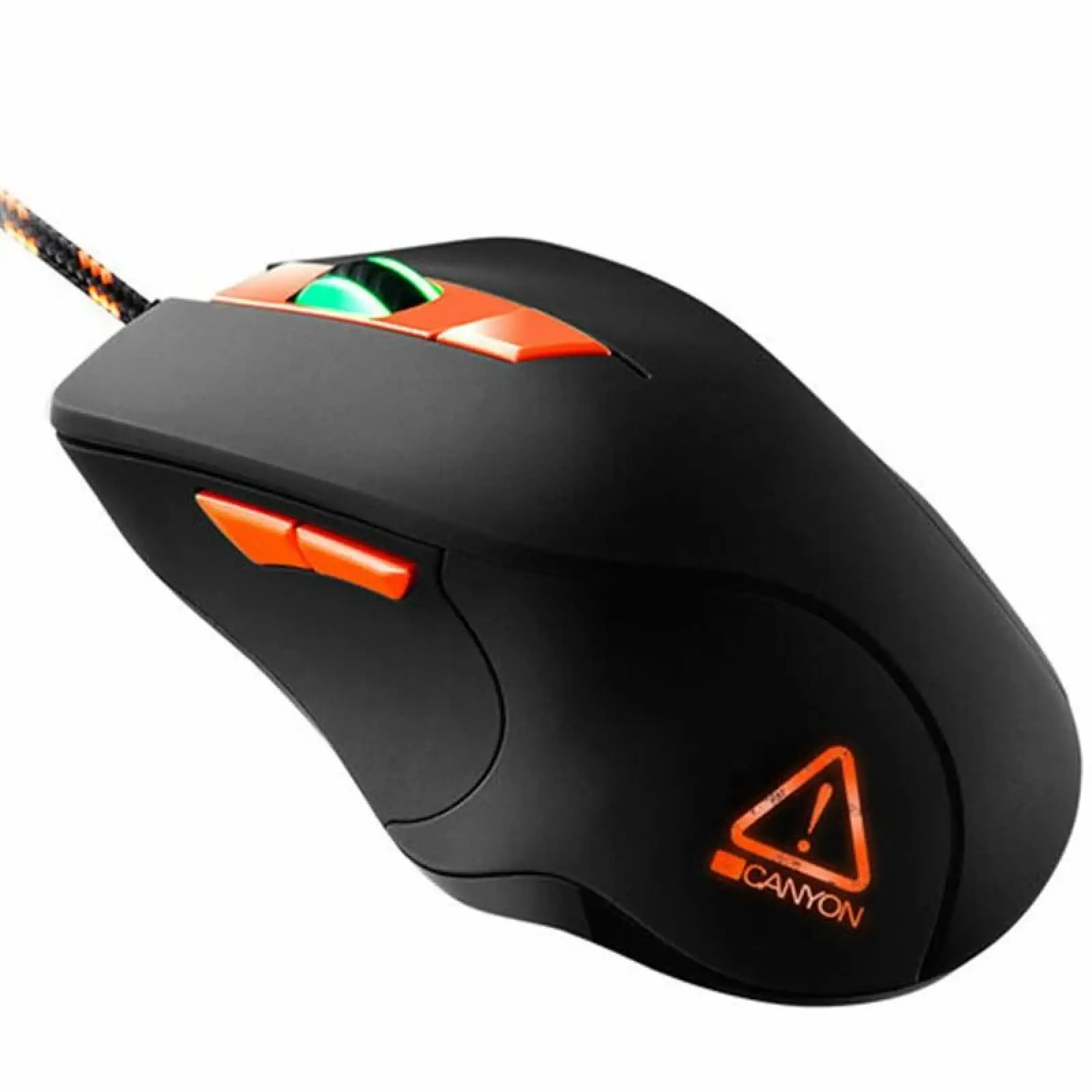 Мышь Canyon Eclector CND-SGM03RGB Black/Orange USB UA
