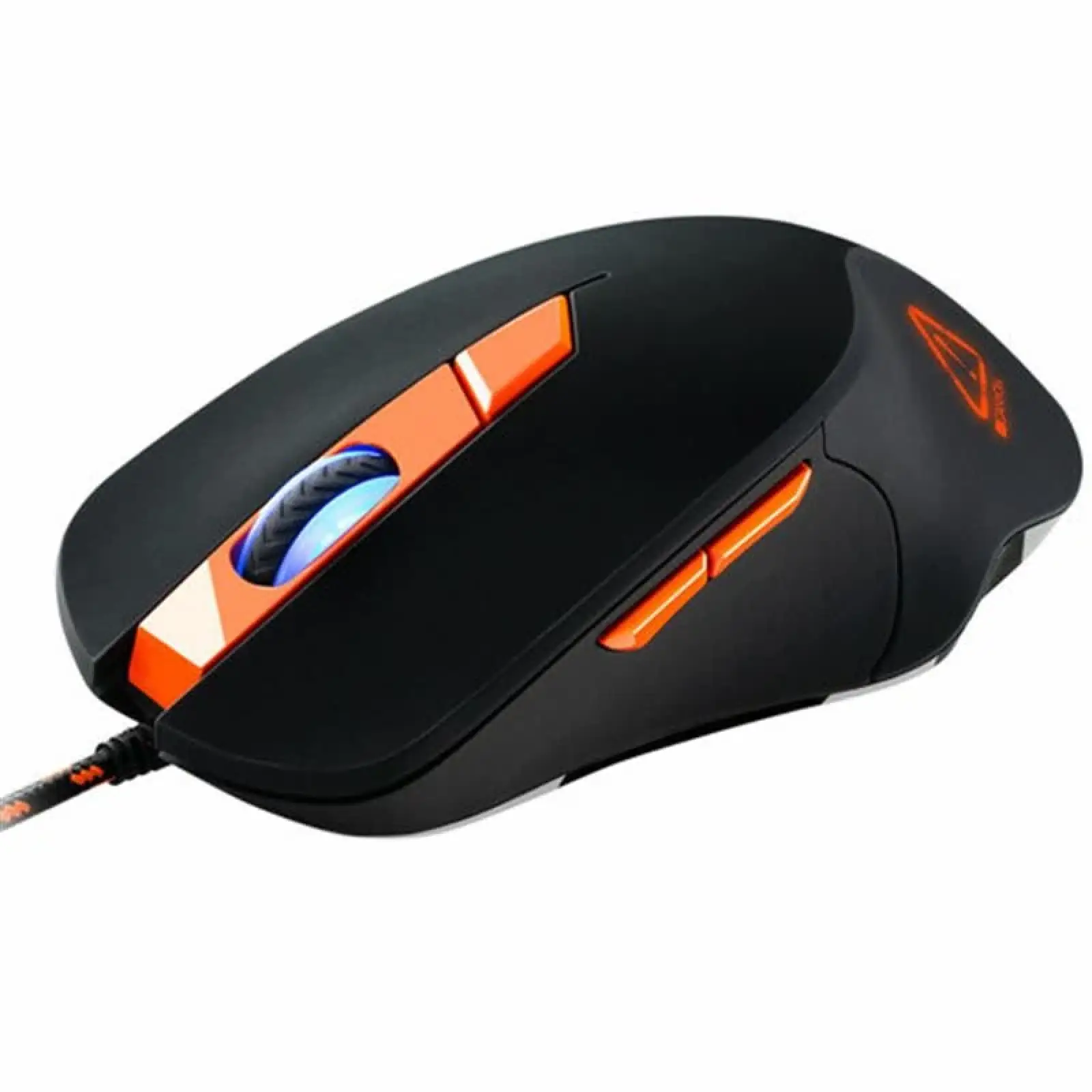 Мышь Canyon Eclector CND-SGM03RGB Black/Orange USB UA