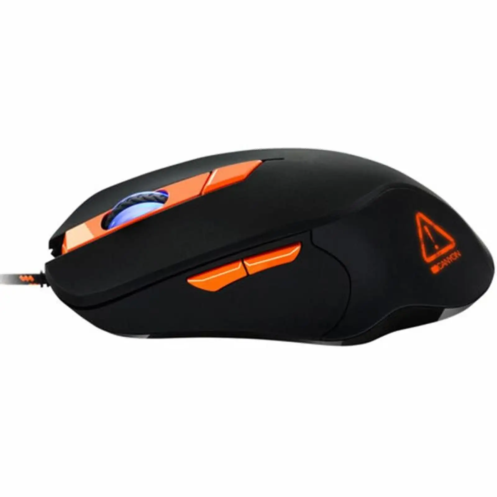 Мышь Canyon Eclector CND-SGM03RGB Black/Orange USB UA