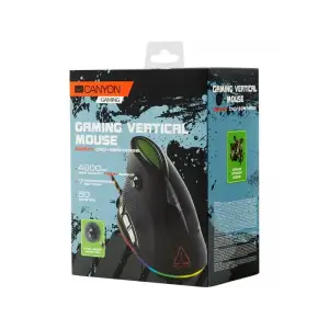 Миша Canyon Emisat CND-SGM14RGB Black USB UA