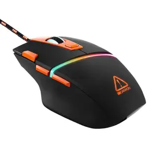 Миша Canyon Sulaco CND-SGM04RGB Black/Orange USB UA