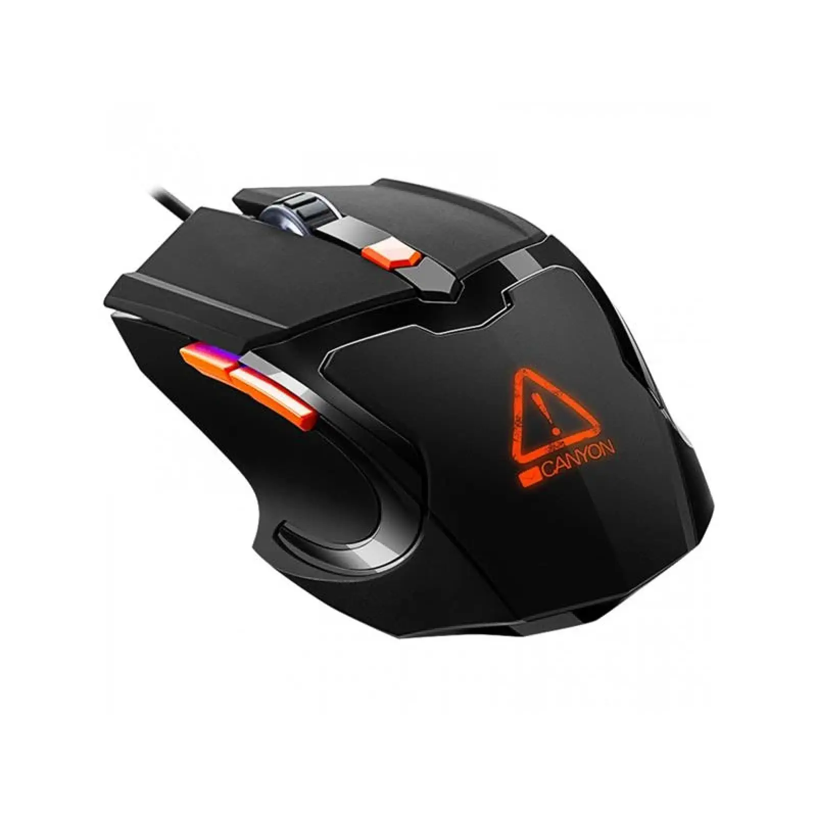 Мышь Canyon Vigil CND-SGM02RGB Black/Orange USB UA