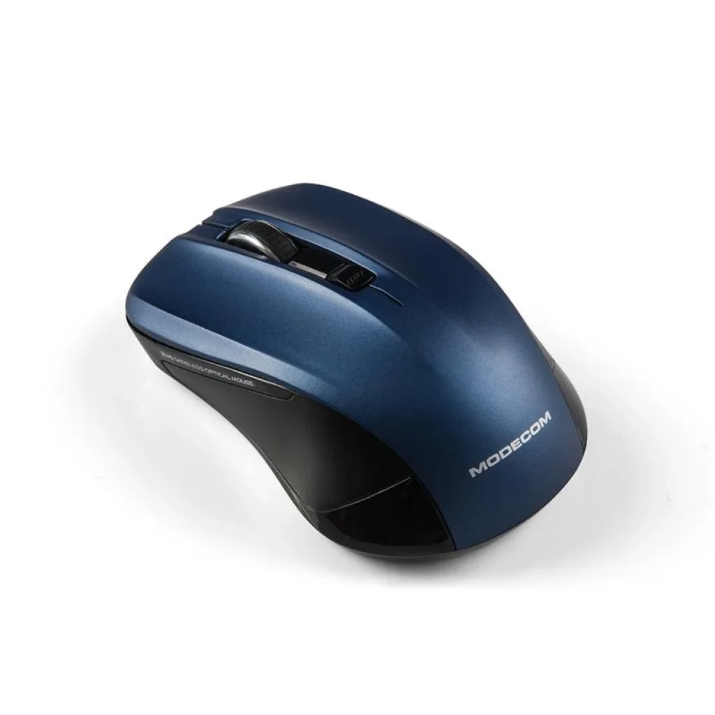 Миша бездротова Modecom MC-WM9.1 (M-MC-0WM9.1-140) Black/Blue USB UA
