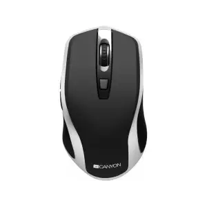 Мышь беспроводная Canyon CNS-CMSW19B Black/Silver USB UA