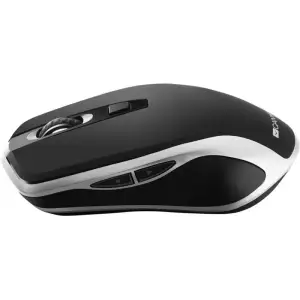 Миша бездротова Canyon CNS-CMSW19B Black/Silver USB UA