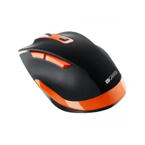Миша бездротова Canyon CNS-CMSW14BO Black/Orange USB UA
