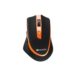 Мышь беспроводная Canyon CNS-CMSW13BO Black/Orange USB UA