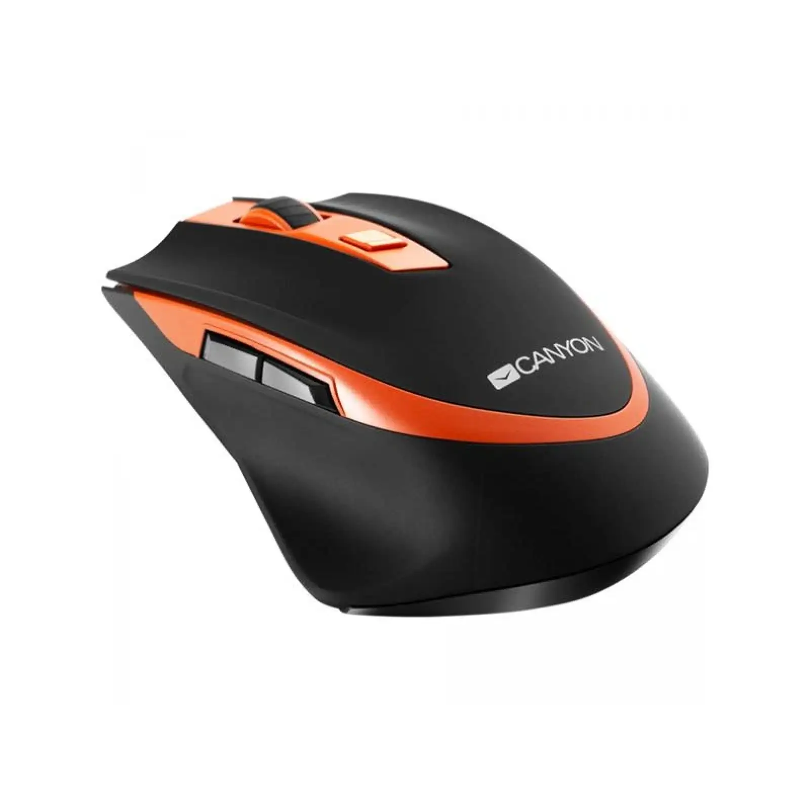Мышь беспроводная Canyon CNS-CMSW13BO Black/Orange USB UA
