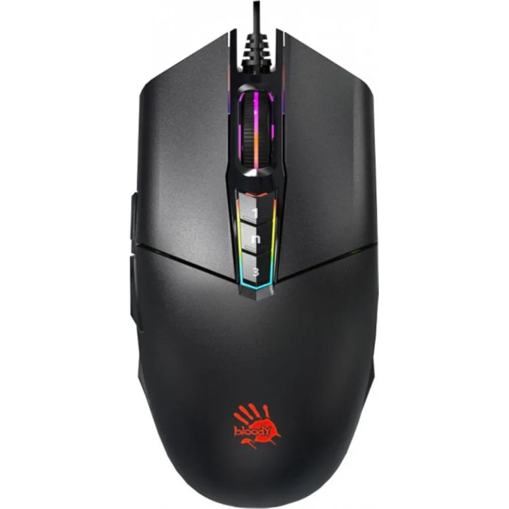 Миша A4Tech Bloody P91s RGB Black USB, P91s Bloody (Black) UA