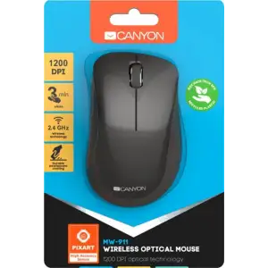 Мышь беспроводная Canyon CNS-CMSW911DG Dark Gray USB UA