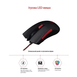 Мышь Piko FX72 (1283126489501) Black USB UA
