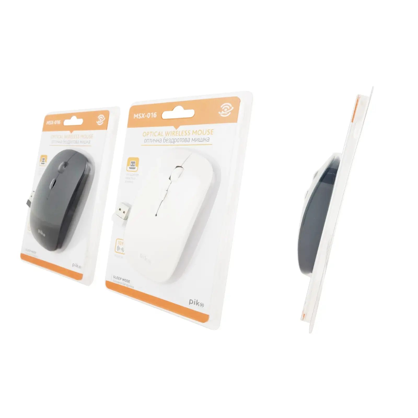 Миша бездротова Piko MSX-016 (1283126467127) Black USB UA