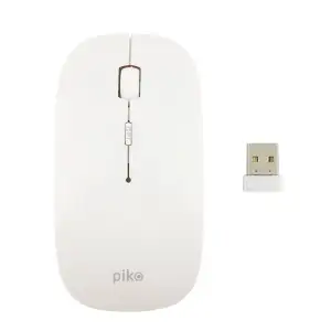 Мышь беспроводная Piko MSX-016 (1283126467110) White USB UA