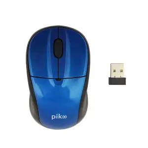 Мышь беспроводная Piko MSX-050 (1283126467134) Blue USB UA