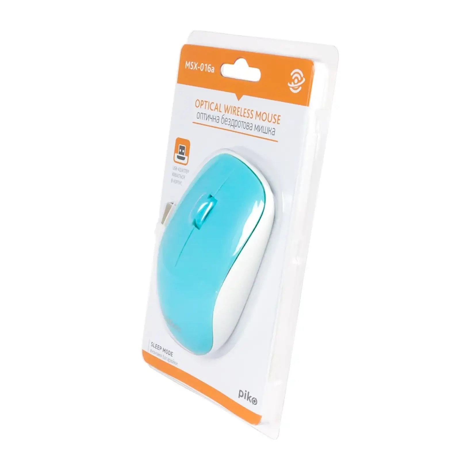 Миша бездротова Piko MSX-016a (1283126472473) Blue USB UA