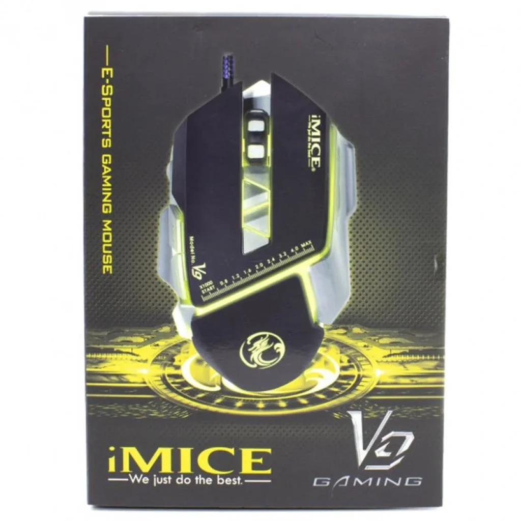 Миша iMice V9/07164 Black USB UA