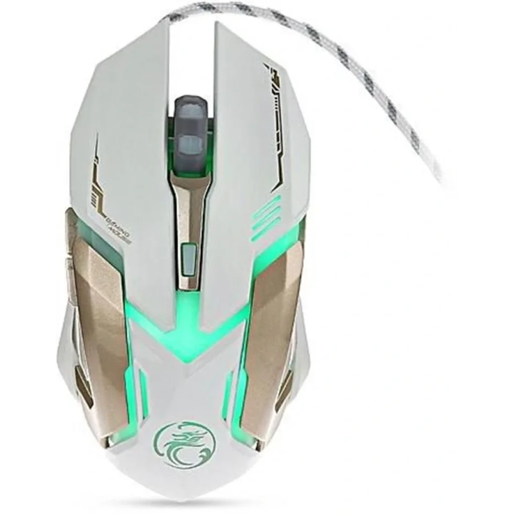 Миша iMice V6/07151 White USB UA