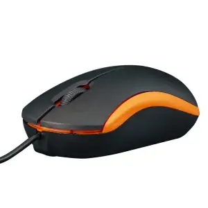 Мышь Frime FM-010 Black/Orange USB, FM-010BO UA
